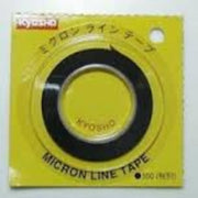 Kyosho 1842BK Micron Tape 1.5mm X 5M Black