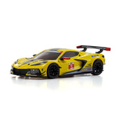 Kyosho Mini-Z RWD Readyset Chevrolet Corvette C8.R Yellow 32342Y