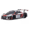 Kyosho Mini-Z Audi R8 LMS 2016 "Gray/Red" RWD MR-04 Readyset 32357RGB