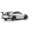 Kyosho 32358S Mini-Z Porsche 911 GT3 RS GT Metallic Silver RWD MR-04 Readyset RC Car