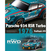 Kyosho Mini-Z Porsche 934 RSR Turbo 1976 Vaillant #9 RWD MR-04 Readyset