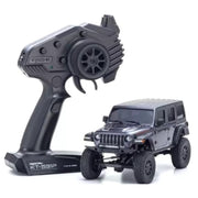 Kyosho 32521GM 1/24 MINI-Z 4x4 MX-01 Readyset Jeep Wrangler Unlimited Rubicon (Granite Crystal)