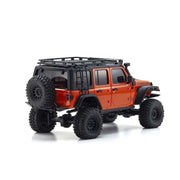 Kyosho Mini-Z 4x4 Series Readyset Jeep Wrangler Unlimited Rubicon with Accessory parts Punkn Metallic 32528MO