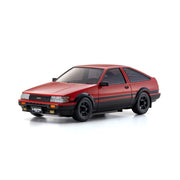 Kyosho 1/24 Mini-Z Toyota Corolla Levin AE86 Red/Black AWD MA-020 Readyset 32641RBK