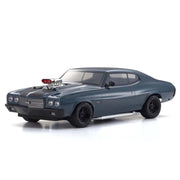 Kyosho 1/10 EP 4WD Fazer Mk2 FZ02L 1970 Chevy Chevelle Supercharged VE Series Dark Blue Readyset RC Car 34494T1