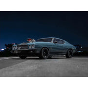 Kyosho 1/10 EP 4WD Fazer Mk2 FZ02L 1970 Chevy Chevelle Supercharged VE Series Dark Blue Readyset RC Car 34494T1