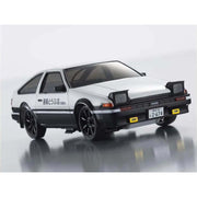 Kyosho First Mini-Z Initial D Toyota Sprinter Trueno AE86 RC Car (White/Black)