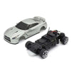 Kyosho First Mini-Z Nissan GT-R R35 RC Car (Silver)