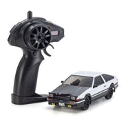 Kyosho First Mini-Z Toyota Sprinter Trueno AE86 RC Car (White/Black)