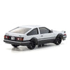 Kyosho First Mini-Z Toyota Sprinter Trueno AE86 RC Car (White/Black)