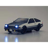 Kyosho First Mini-Z Initial D Toyota Sprinter Trueno AE86 RC Car w/Carbon (White/Black)