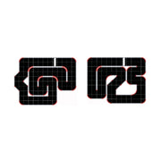 Kyosho 87053-03 Mini-Z Grand Prix Circuit 50 45degree Corner Expansion Kit 12 mats