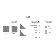 Kyosho 87053-03 Mini-Z Grand Prix Circuit 50 45degree Corner Expansion Kit 12 mats