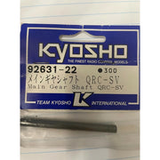 Kyosho 92631-22 G Main Gear Shaft Qrc Sv
