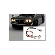 Kyosho 97054-4HR LED Light Set (4) (5mm) w/Brake Lights
