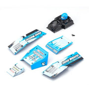 Kyosho EZ005BL Body Sandmaster Panels Blu Set