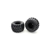 Kyosho EZTH001BKS Gluedtire &Wheel (Fz-02L-Bt/Bk/Soft/2pcs)