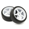 Kyosho FATH705WD Premountedd-Tirefz02 (5Spokerwheel/Wh/2P) [Fath705Wd]