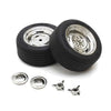Kyosho FATH707SMM Glued Classic Rally Tire Fz02 (M) (Plating/2Pc) [Fath707Smm]