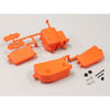 Kyosho IFF001KO Battery&Reciever Box Set (F-Orange/Mp9)