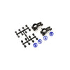 Kyosho IFW608B Aluminum Rear Hub Carrier (L,R/Gunmetal) [Ifw608B]