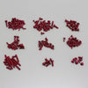 Kyosho IHW08R Color Screw Set (Red/Mini Inferno)