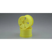 Kyosho ISH01KY Wheel (Fluorescence Yellow) (Gp-St/2pcs)