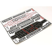 Kyosho LAW51 Lazer Zx6 Chassis Protective Tape Set