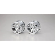 Kyosho MTH001SM Wheel (Silver Platige/2pcs/Mfr)