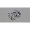 Kyosho MVH01CM Wheel Set (Pajero/Chrome Type)