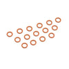 Kyosho ORG06B Silicone O-Ring (P6/Orange) 15pcs [Org06B]