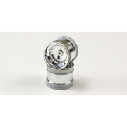 Kyosho SCH002CM Wheel Rr Shiny Chrome 2pcs Scorp14