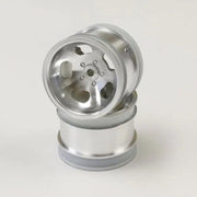 Kyosho SCH004SCB Rear Wheel (Satin Chrome/2pcs/Beetle 2014)