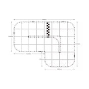 Kyosho Mini-Z Carpet Track 50 Basic Set (40pcs)