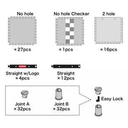 Kyosho Mini-Z Carpet Track 50 Expansion Set (44pcs)
