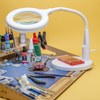 Lightcraft 8080 Compact LED Desk Magnifier Lamp