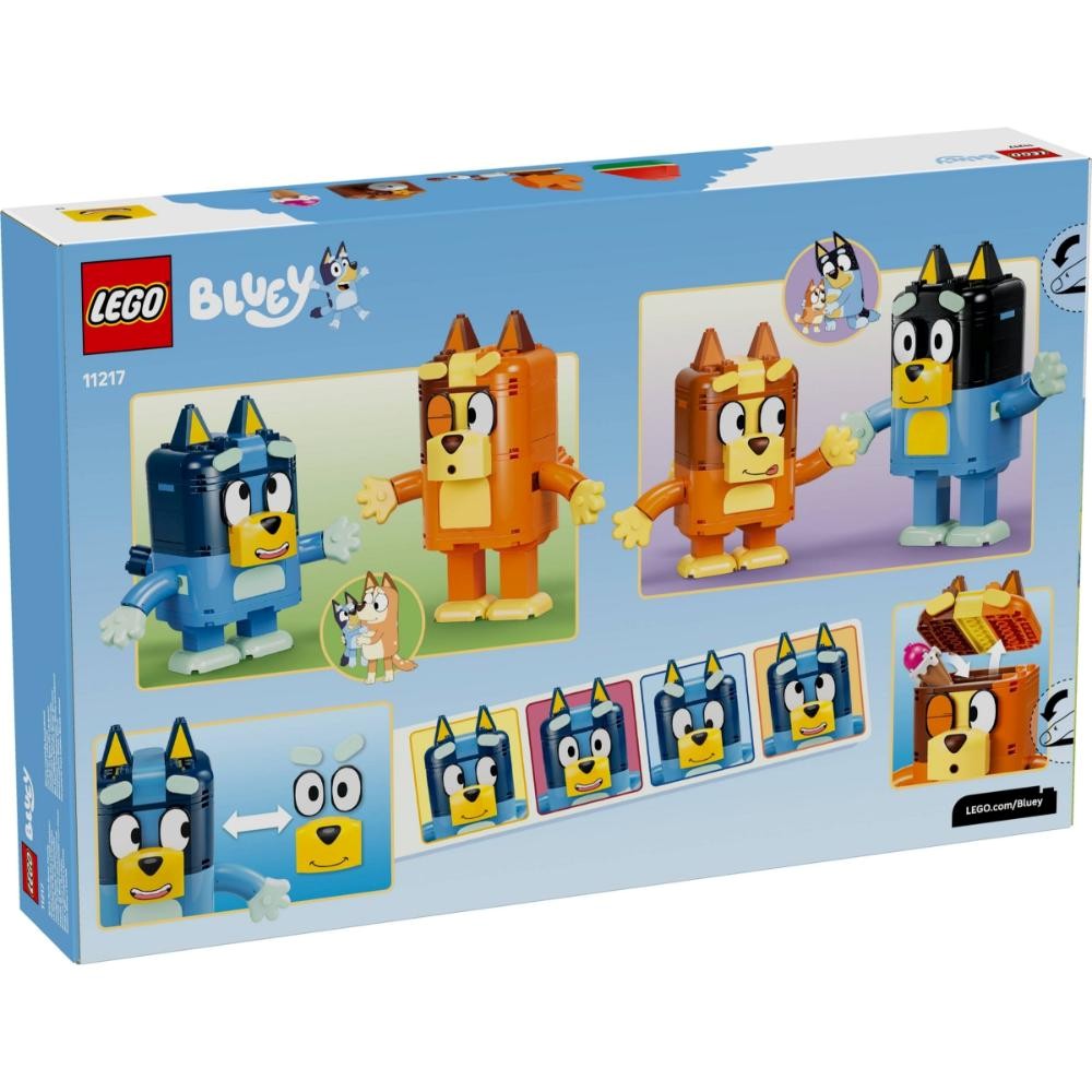 LEGO Brick-Built Bluey Family