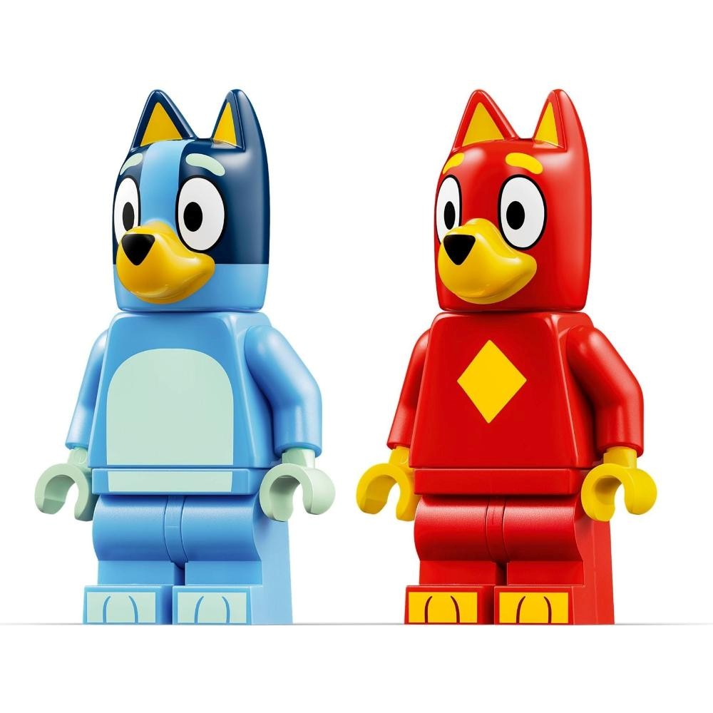 LEGO School with Rusty and Bluey