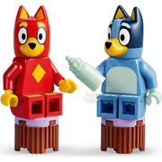LEGO School with Rusty and Bluey