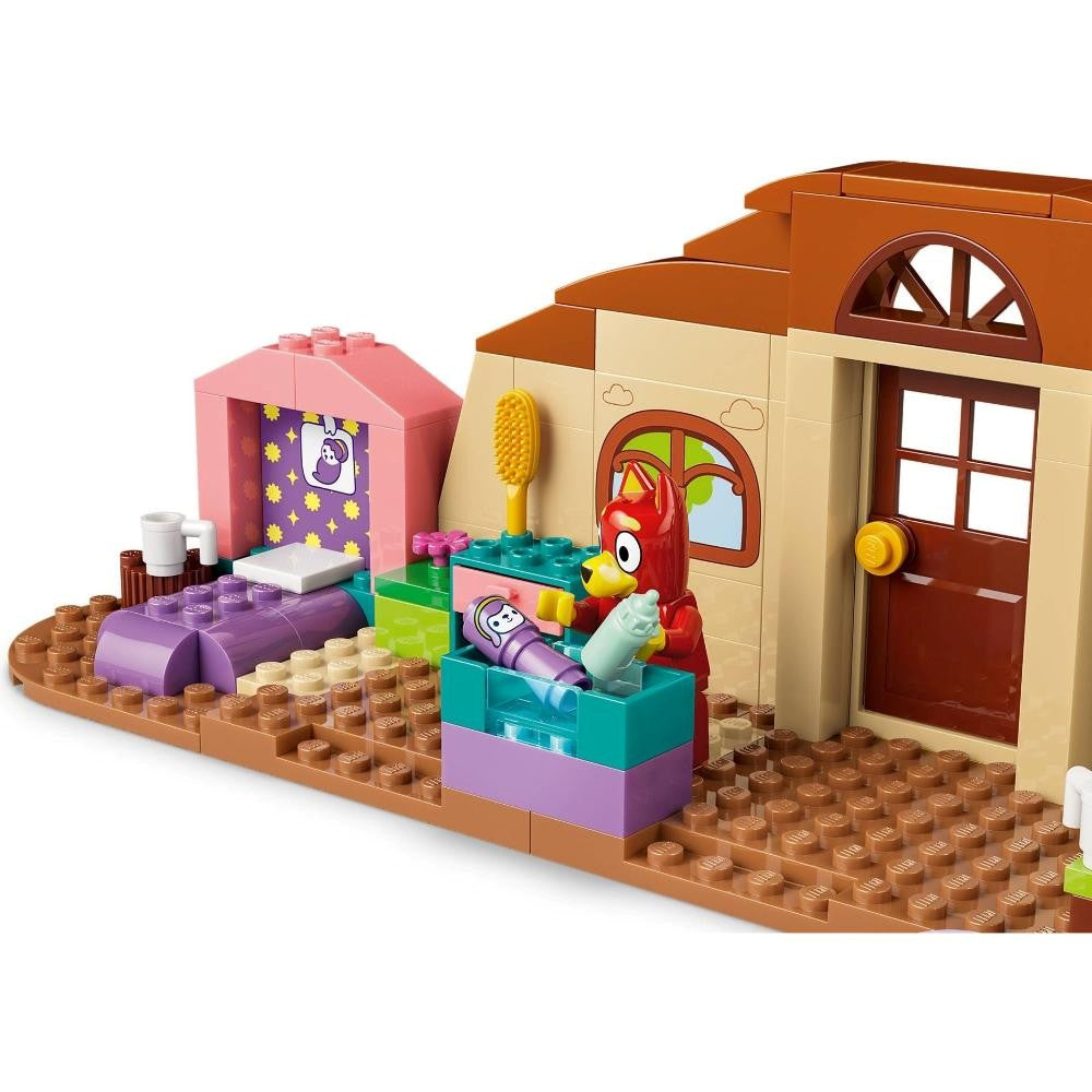 LEGO School with Rusty and Bluey