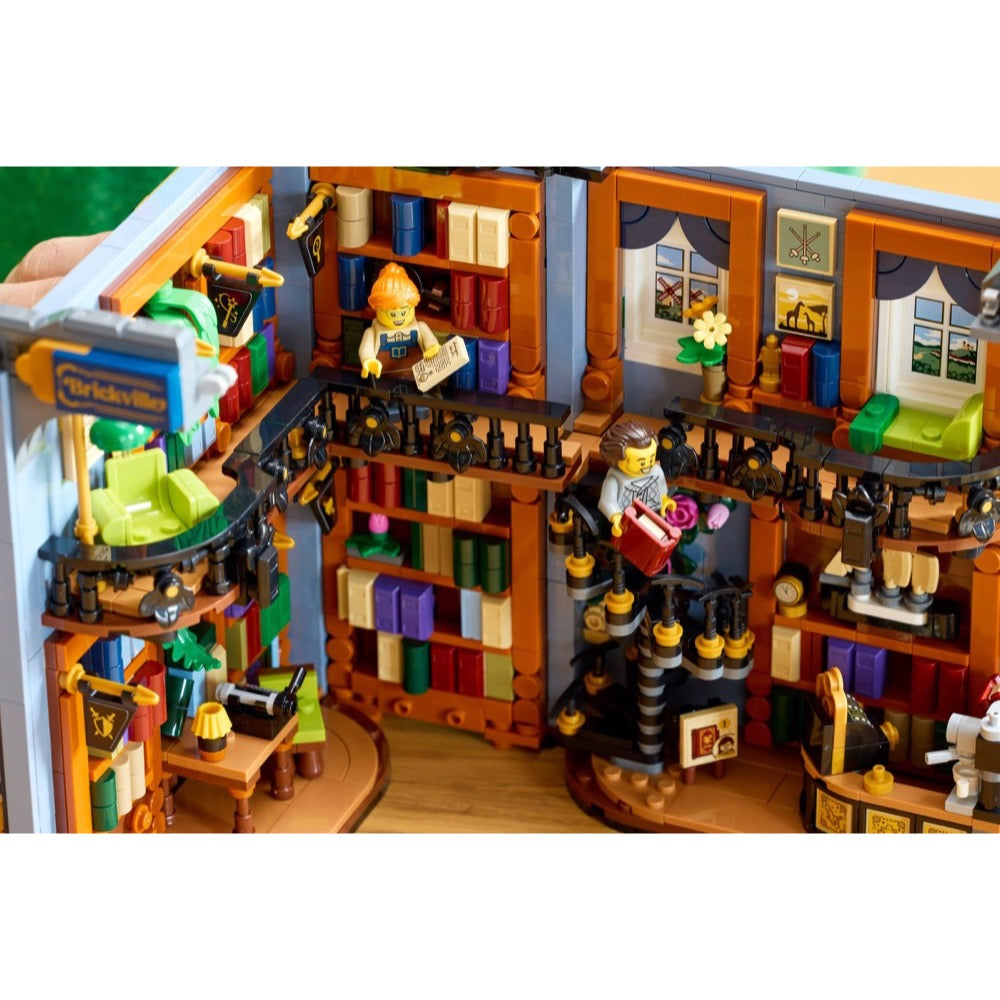 Lego Icons Bookshop Book Nook