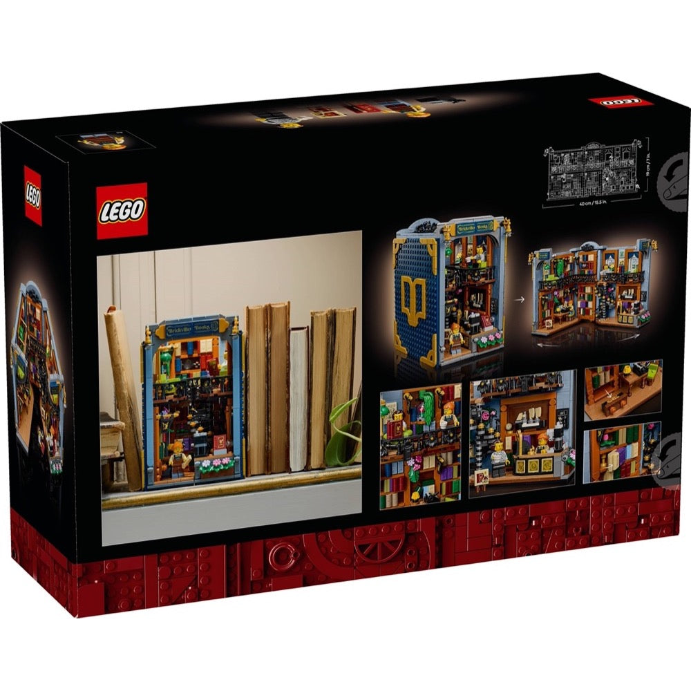 Lego Icons Bookshop Book Nook