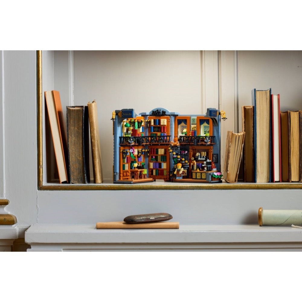Lego Icons Bookshop Book Nook