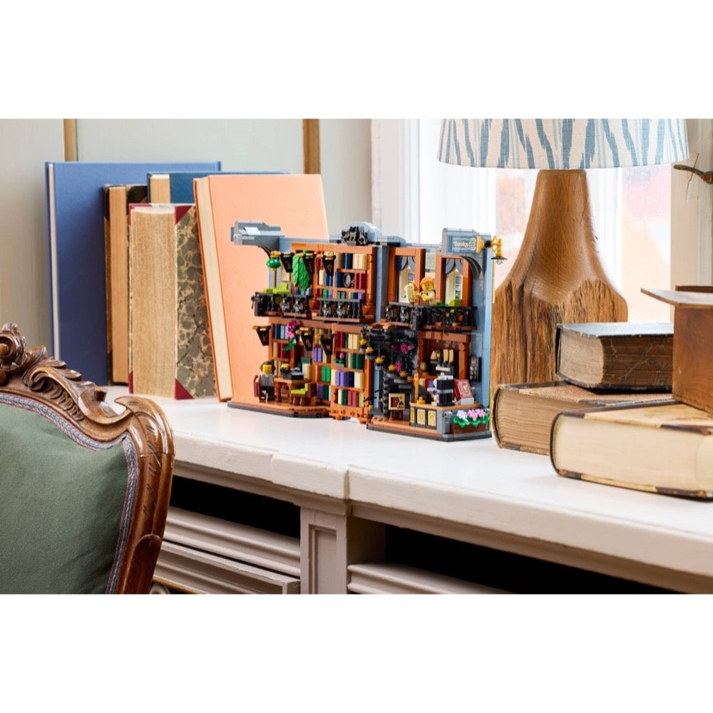 Lego Icons Bookshop Book Nook