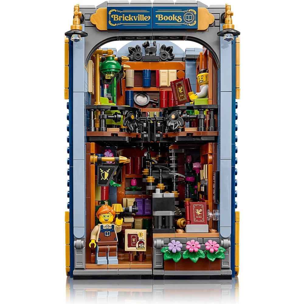 Lego Icons Bookshop Book Nook