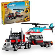 LEGO 31146 Creator Flatbed Truck with Helicopter