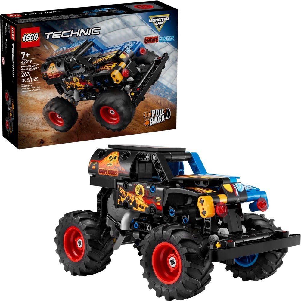 Lego 42219 Technic Monster Jam Grave Digger Fire and Ice