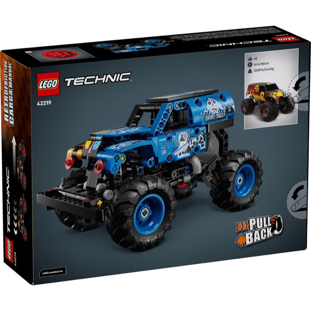 LEGO 42219 Technic Monster Jam Grave Digger Fire and Ice