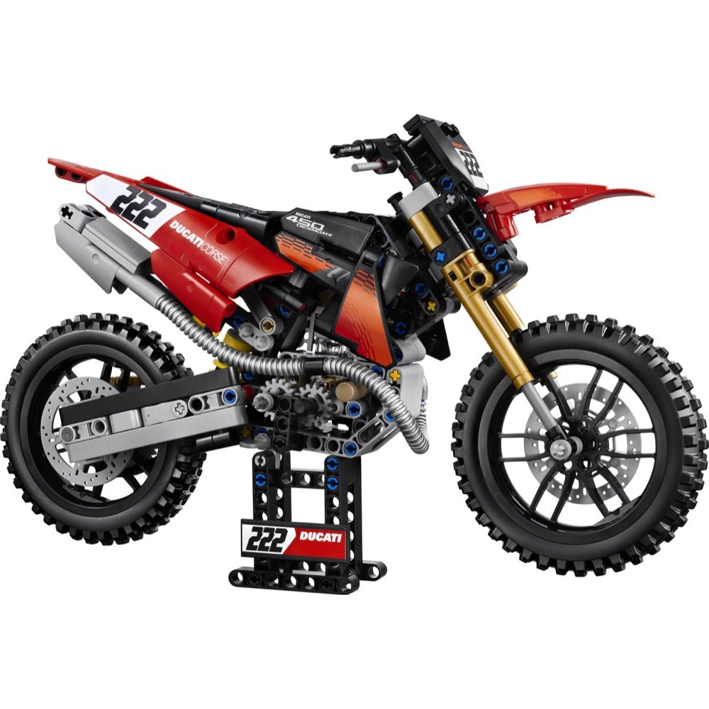 Lego Ducati Desmo450 MX Factory Motorcycle