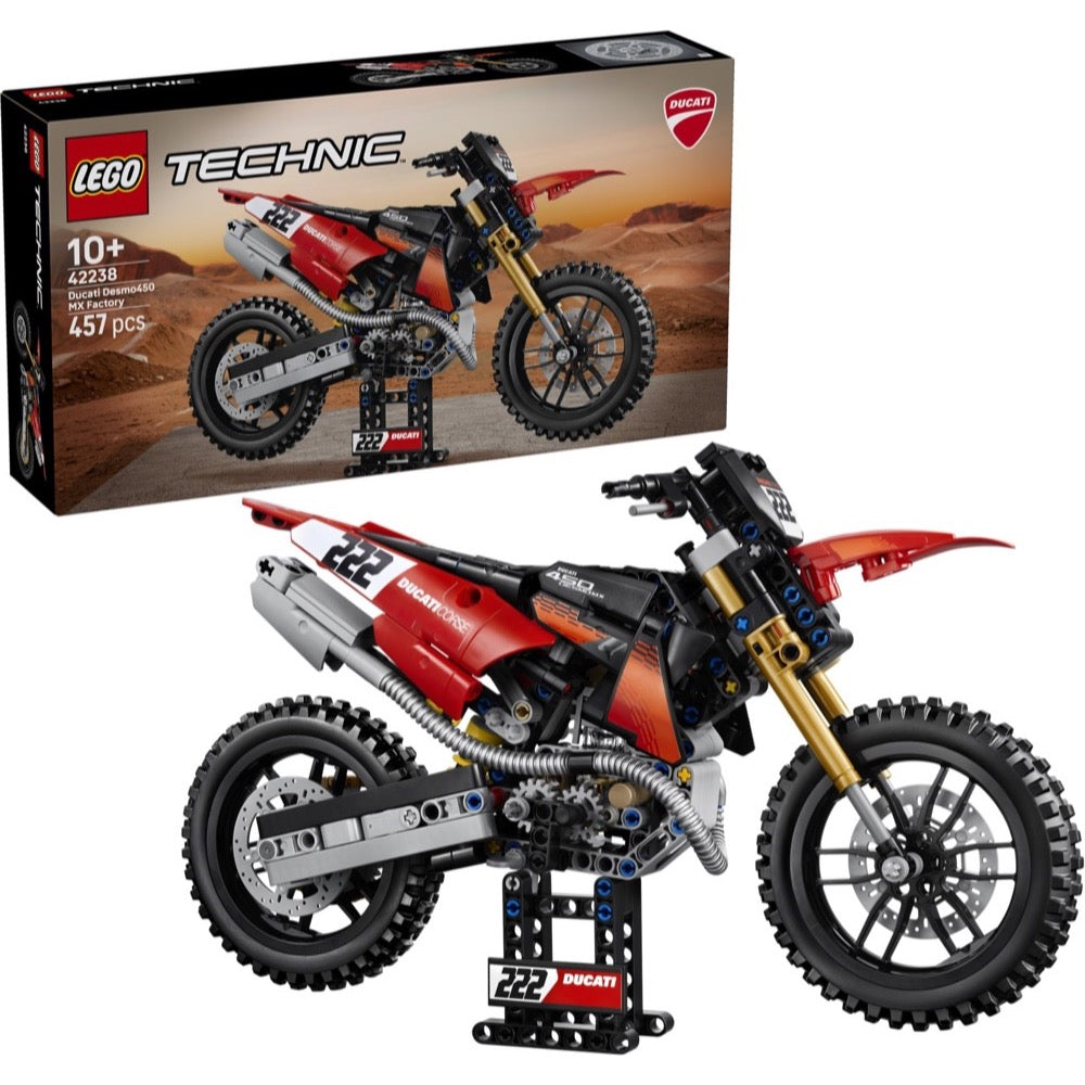 Lego Ducati Desmo450 MX Factory Motorcycle